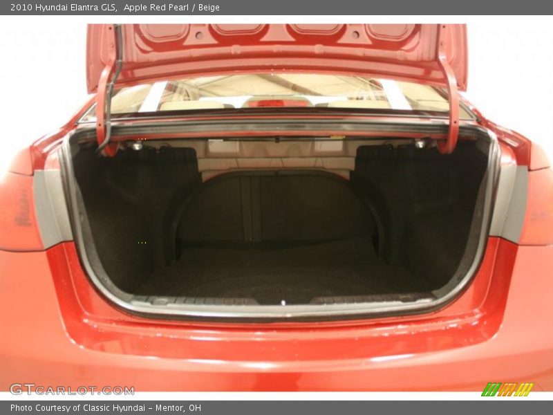 Apple Red Pearl / Beige 2010 Hyundai Elantra GLS