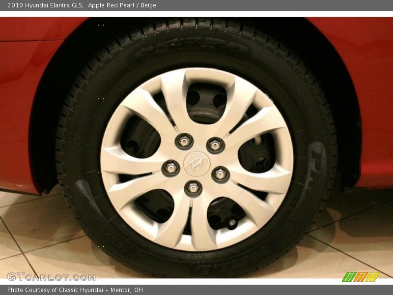 Apple Red Pearl / Beige 2010 Hyundai Elantra GLS