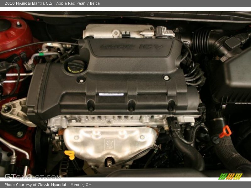Apple Red Pearl / Beige 2010 Hyundai Elantra GLS