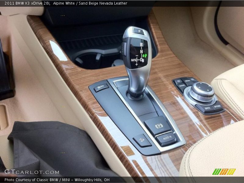  2011 X3 xDrive 28i 8 Speed Steptronic Automatic Shifter