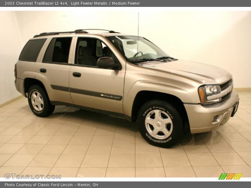 Light Pewter Metallic / Medium Pewter 2003 Chevrolet TrailBlazer LS 4x4