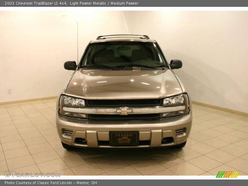 Light Pewter Metallic / Medium Pewter 2003 Chevrolet TrailBlazer LS 4x4