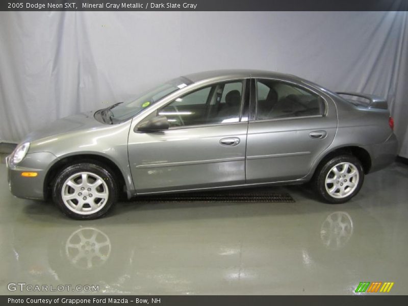Mineral Gray Metallic / Dark Slate Gray 2005 Dodge Neon SXT