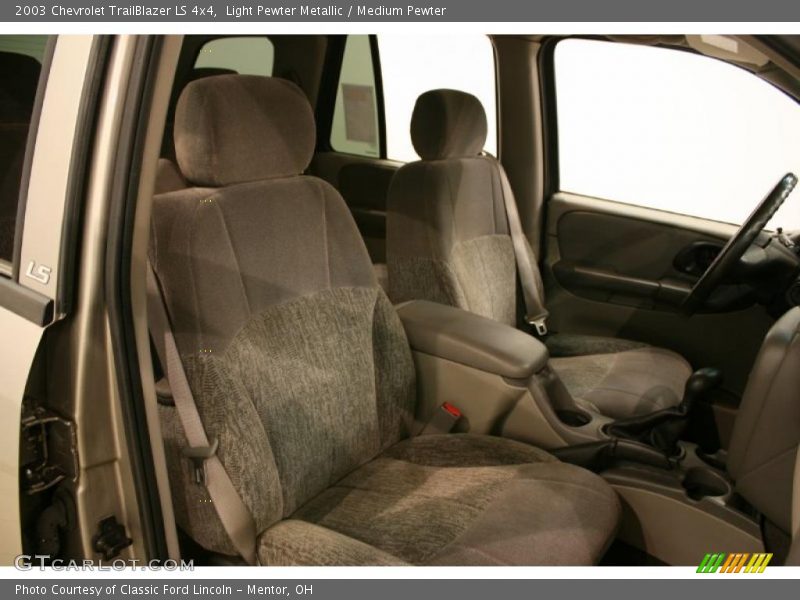 Light Pewter Metallic / Medium Pewter 2003 Chevrolet TrailBlazer LS 4x4