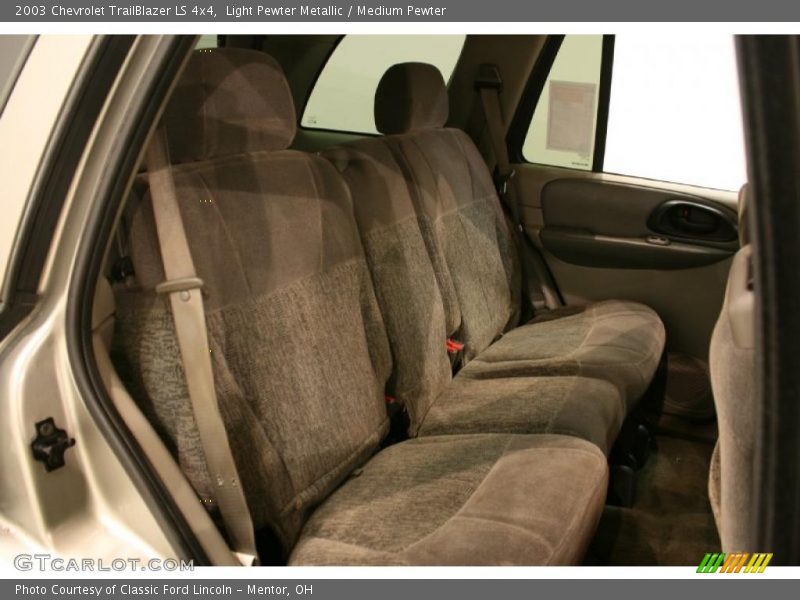Light Pewter Metallic / Medium Pewter 2003 Chevrolet TrailBlazer LS 4x4