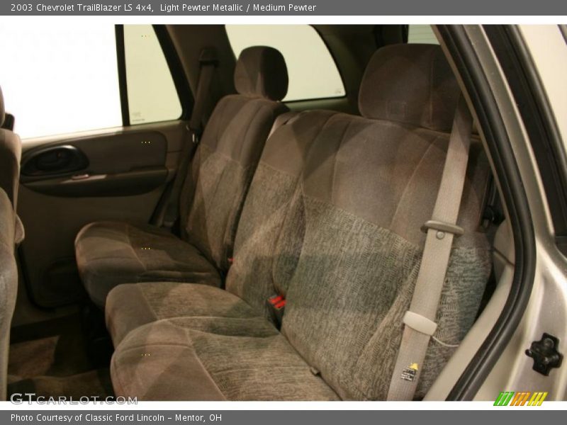 Light Pewter Metallic / Medium Pewter 2003 Chevrolet TrailBlazer LS 4x4