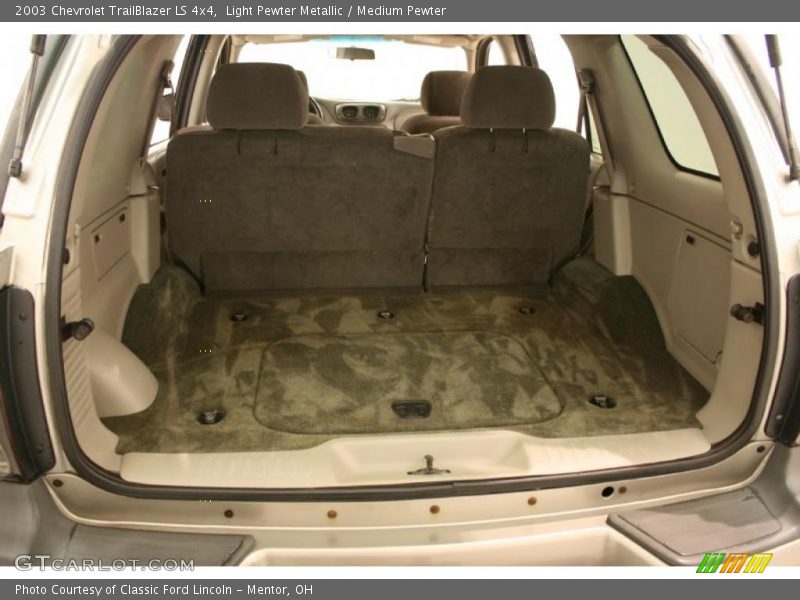 Light Pewter Metallic / Medium Pewter 2003 Chevrolet TrailBlazer LS 4x4