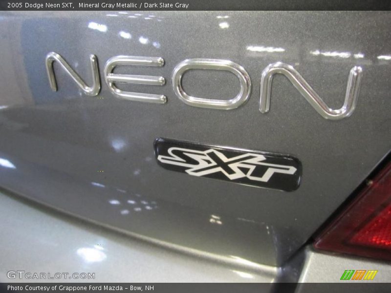Mineral Gray Metallic / Dark Slate Gray 2005 Dodge Neon SXT