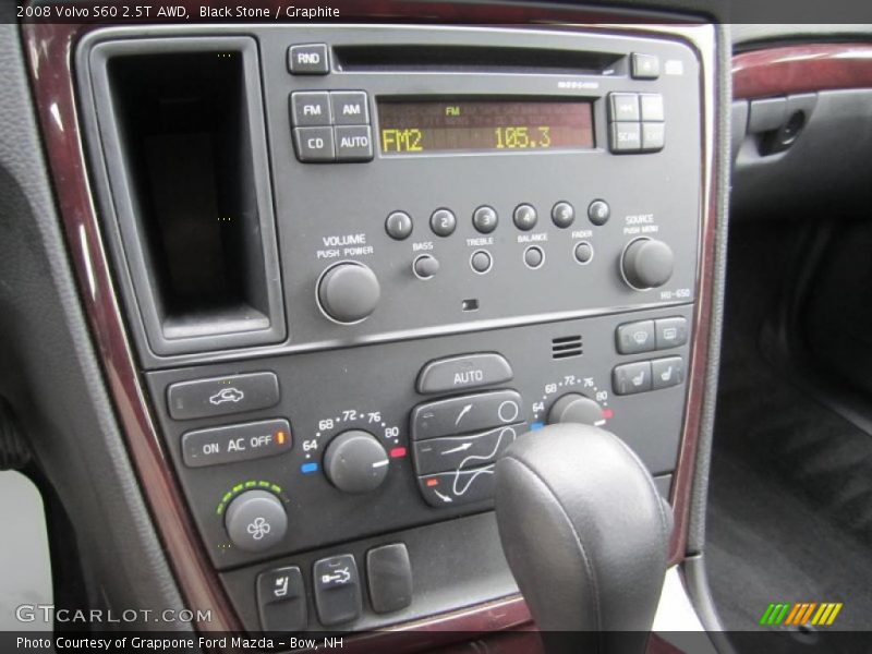Black Stone / Graphite 2008 Volvo S60 2.5T AWD
