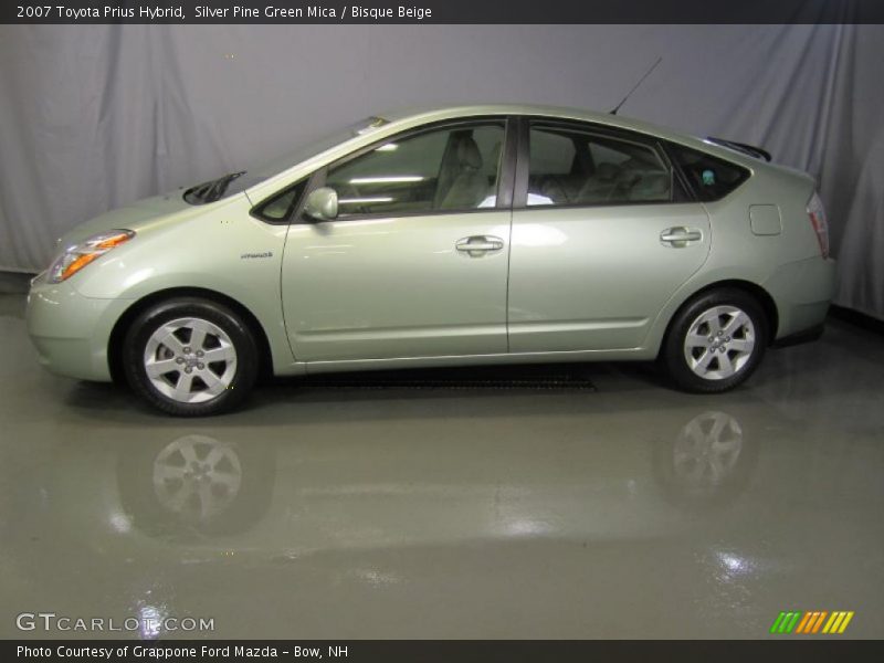Silver Pine Green Mica / Bisque Beige 2007 Toyota Prius Hybrid