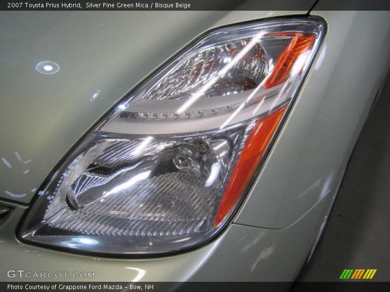 Silver Pine Green Mica / Bisque Beige 2007 Toyota Prius Hybrid