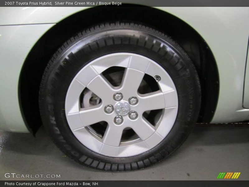 Silver Pine Green Mica / Bisque Beige 2007 Toyota Prius Hybrid