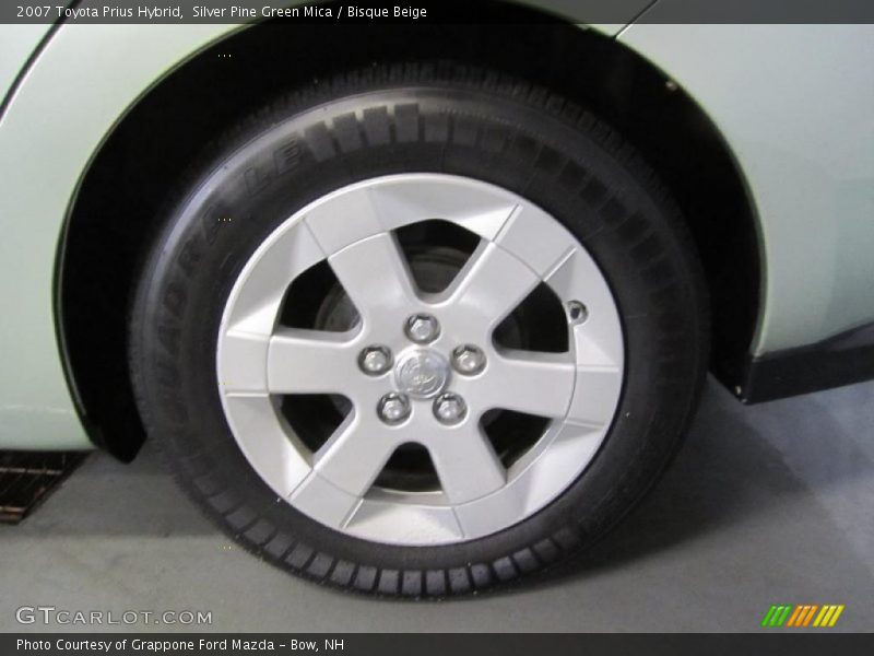 Silver Pine Green Mica / Bisque Beige 2007 Toyota Prius Hybrid