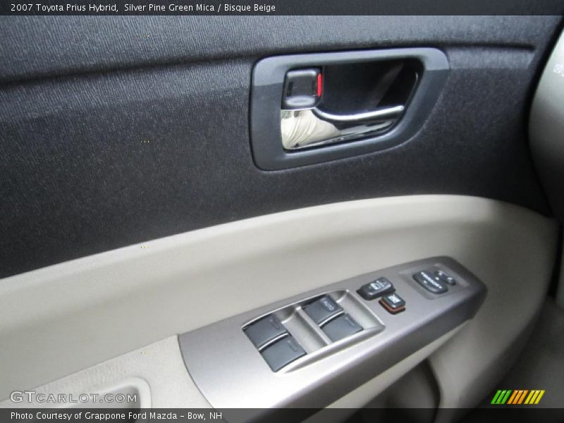 Silver Pine Green Mica / Bisque Beige 2007 Toyota Prius Hybrid