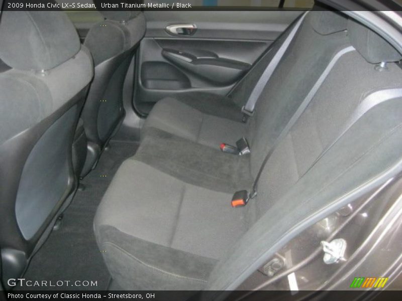 Urban Titanium Metallic / Black 2009 Honda Civic LX-S Sedan