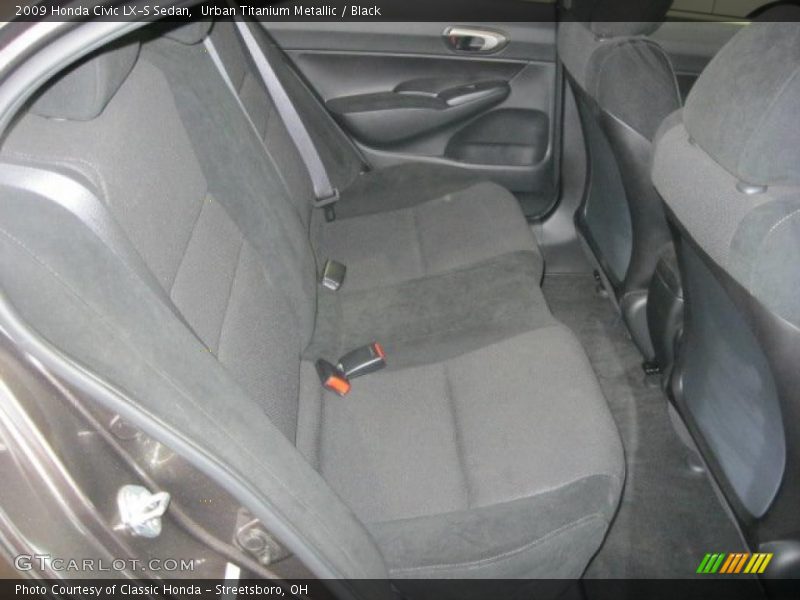 Urban Titanium Metallic / Black 2009 Honda Civic LX-S Sedan