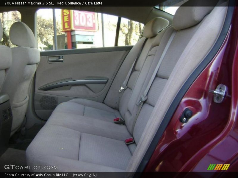 Red Opulence / Cafe Latte 2004 Nissan Maxima 3.5 SE