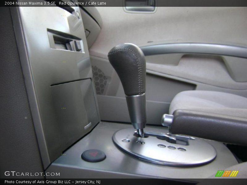 Red Opulence / Cafe Latte 2004 Nissan Maxima 3.5 SE