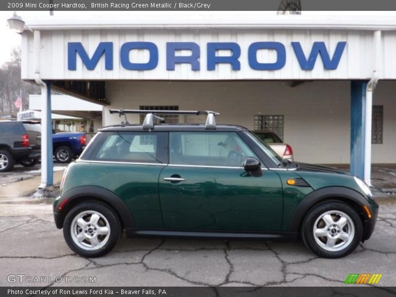 British Racing Green Metallic / Black/Grey 2009 Mini Cooper Hardtop