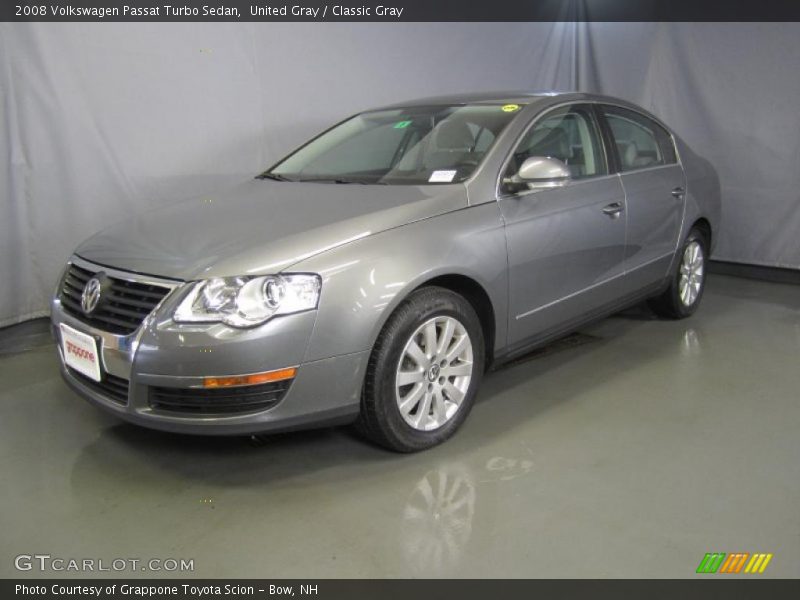 United Gray / Classic Gray 2008 Volkswagen Passat Turbo Sedan