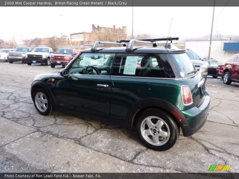 British Racing Green Metallic / Black/Grey 2009 Mini Cooper Hardtop