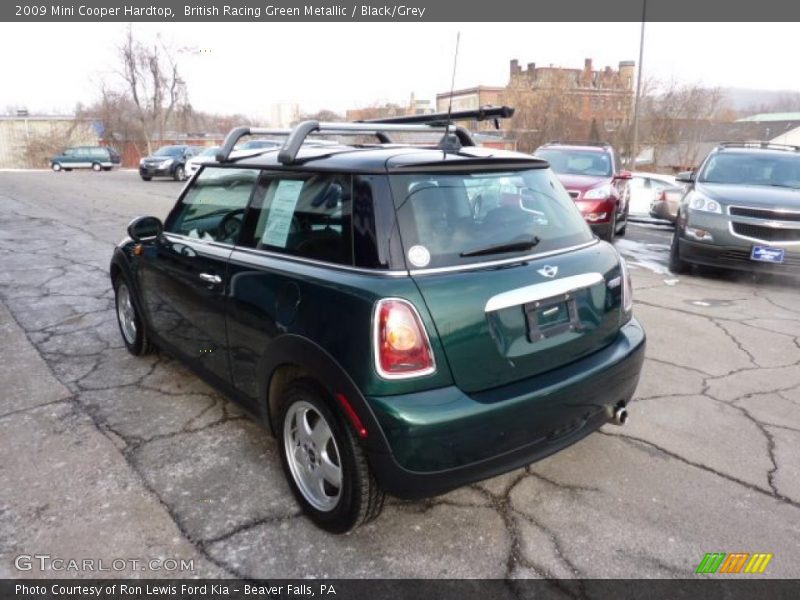 British Racing Green Metallic / Black/Grey 2009 Mini Cooper Hardtop