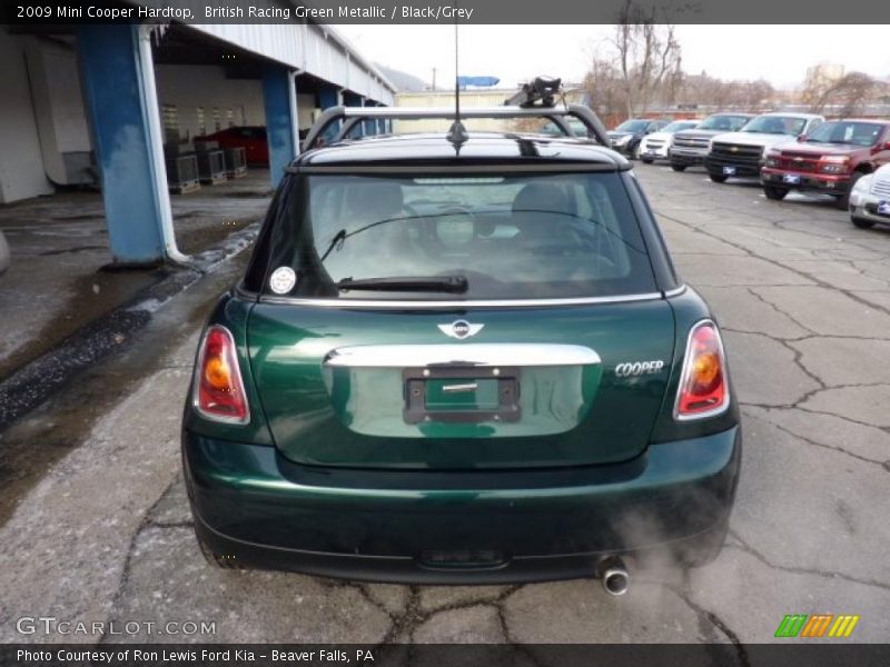British Racing Green Metallic / Black/Grey 2009 Mini Cooper Hardtop