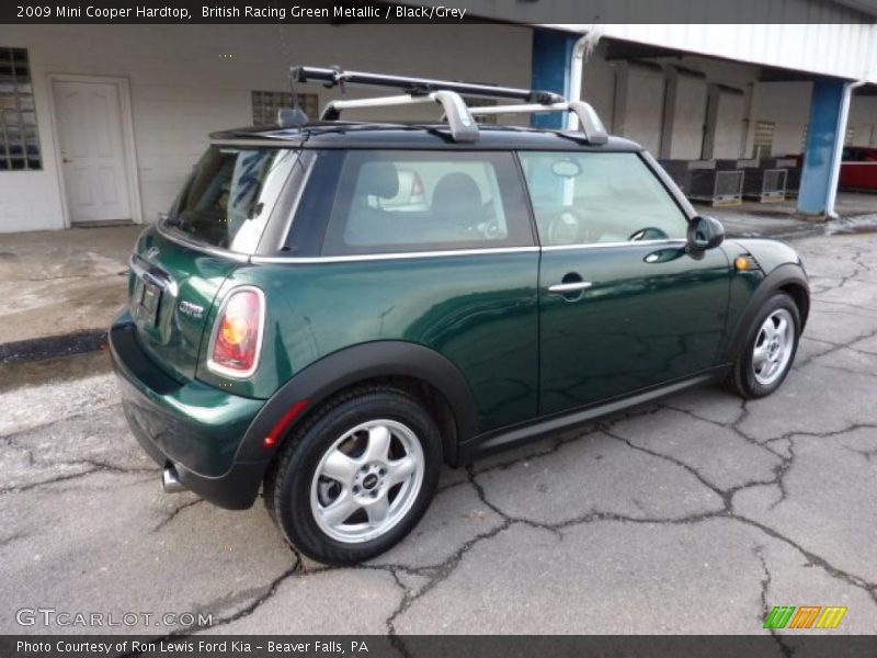 British Racing Green Metallic / Black/Grey 2009 Mini Cooper Hardtop