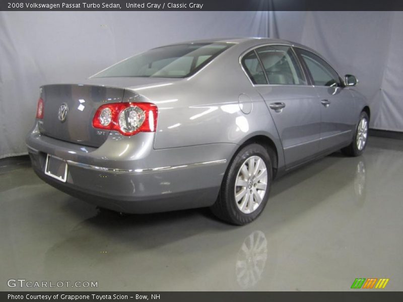 United Gray / Classic Gray 2008 Volkswagen Passat Turbo Sedan