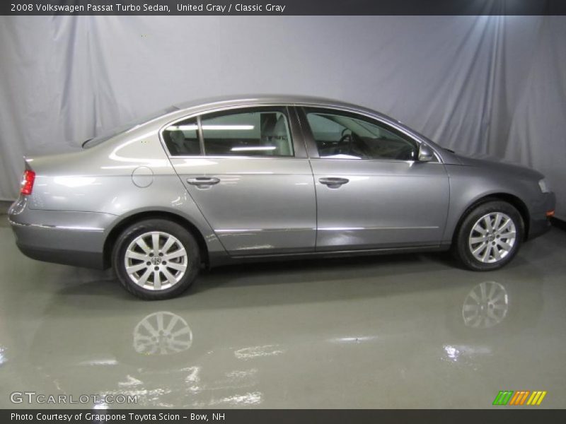 United Gray / Classic Gray 2008 Volkswagen Passat Turbo Sedan
