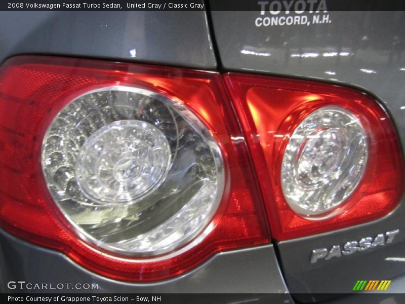 United Gray / Classic Gray 2008 Volkswagen Passat Turbo Sedan