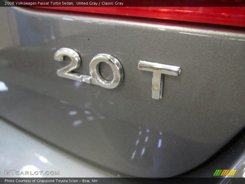 United Gray / Classic Gray 2008 Volkswagen Passat Turbo Sedan