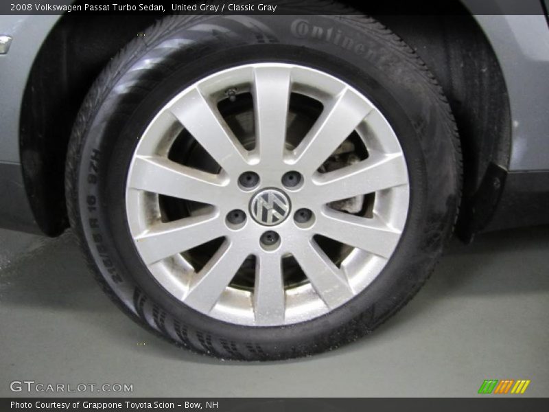 United Gray / Classic Gray 2008 Volkswagen Passat Turbo Sedan