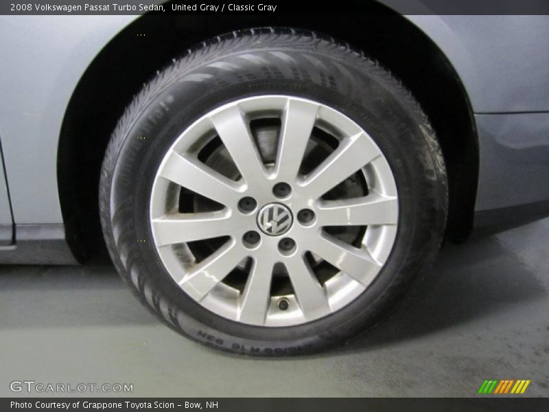 United Gray / Classic Gray 2008 Volkswagen Passat Turbo Sedan