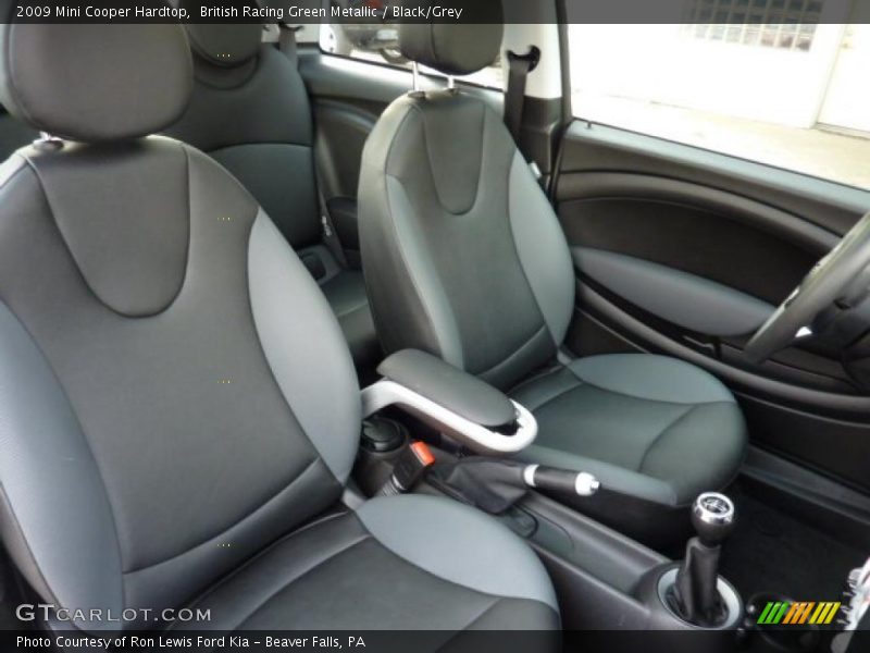 British Racing Green Metallic / Black/Grey 2009 Mini Cooper Hardtop