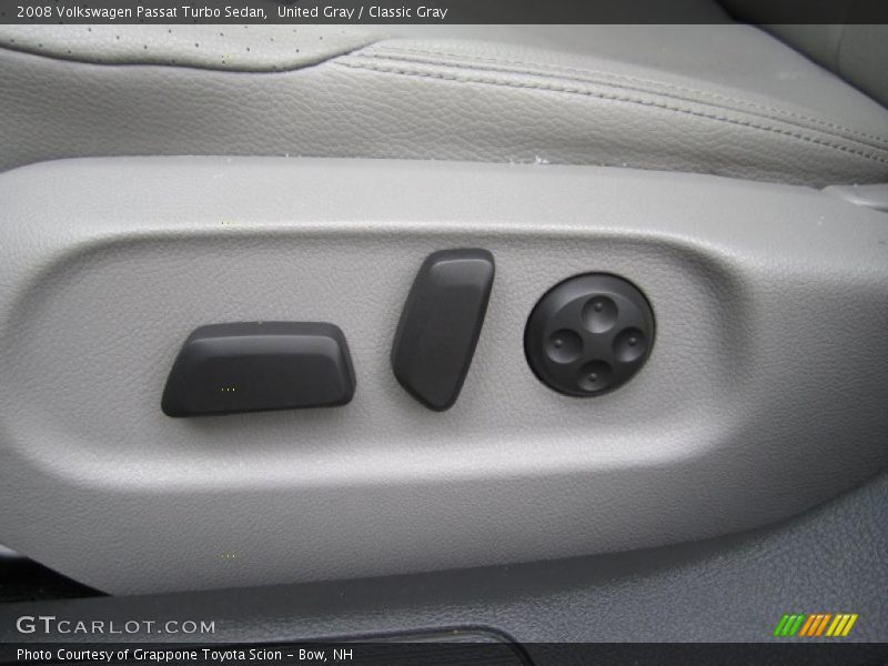 United Gray / Classic Gray 2008 Volkswagen Passat Turbo Sedan