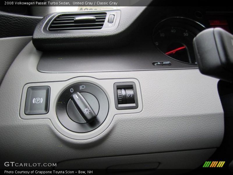 United Gray / Classic Gray 2008 Volkswagen Passat Turbo Sedan