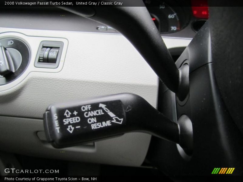 United Gray / Classic Gray 2008 Volkswagen Passat Turbo Sedan