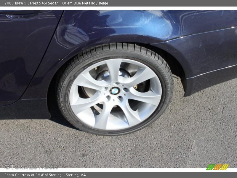  2005 5 Series 545i Sedan Wheel