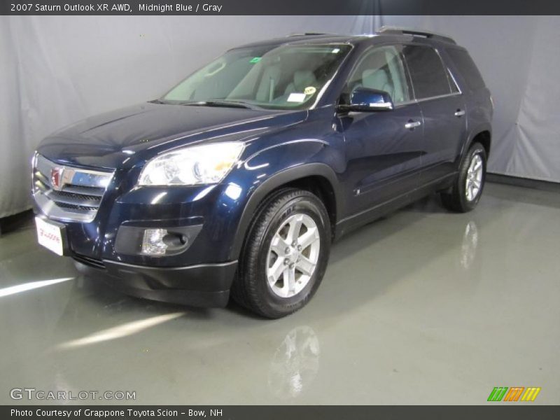 Midnight Blue / Gray 2007 Saturn Outlook XR AWD