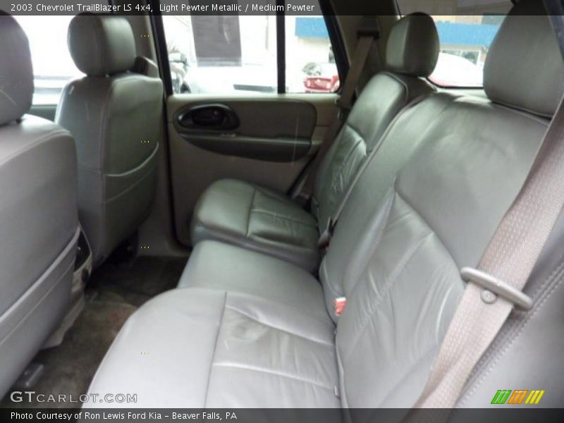 Light Pewter Metallic / Medium Pewter 2003 Chevrolet TrailBlazer LS 4x4