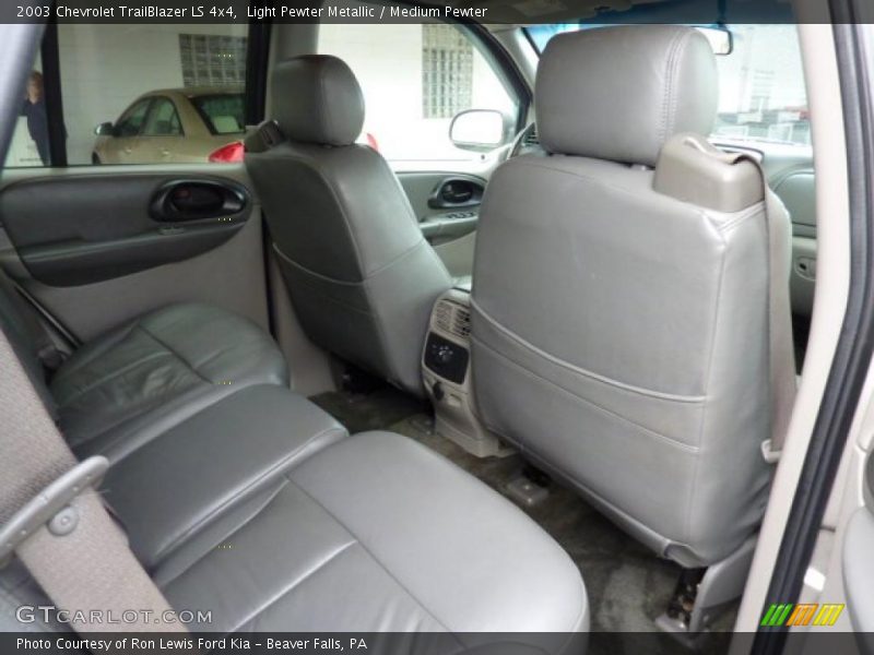 Light Pewter Metallic / Medium Pewter 2003 Chevrolet TrailBlazer LS 4x4
