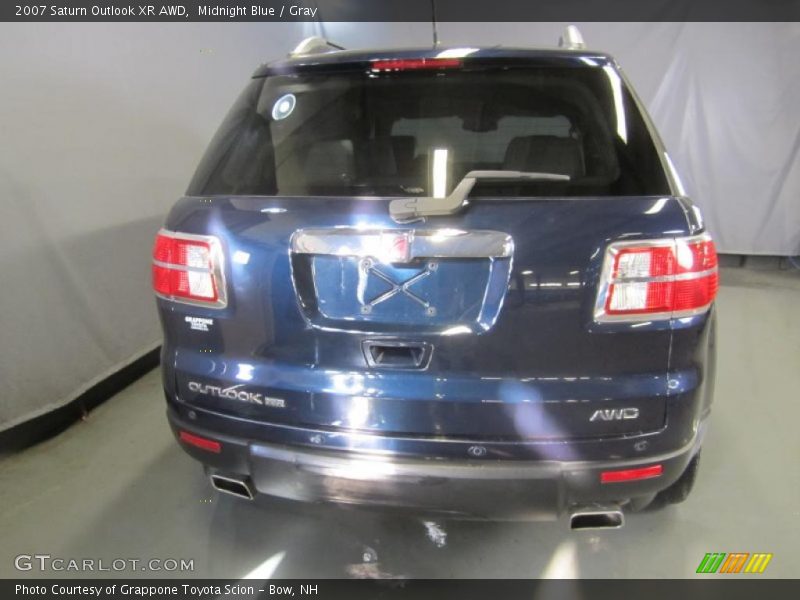 Midnight Blue / Gray 2007 Saturn Outlook XR AWD