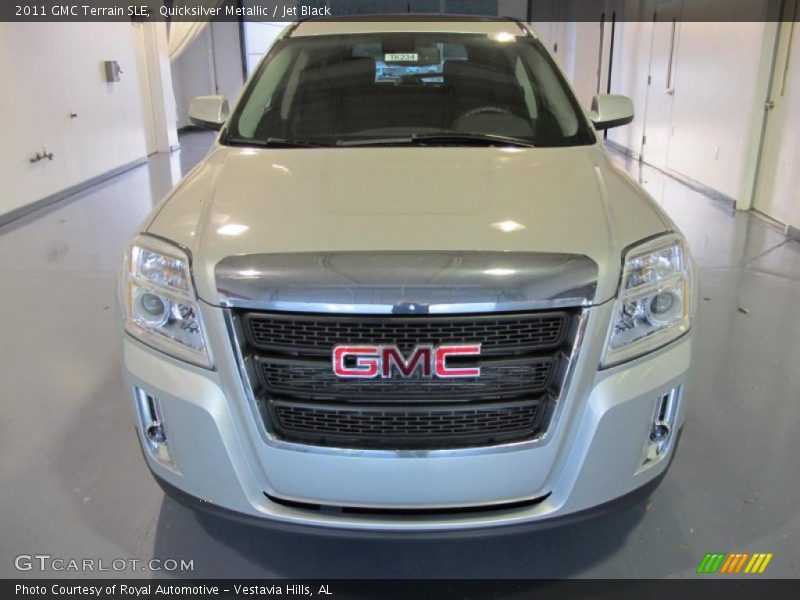 Quicksilver Metallic / Jet Black 2011 GMC Terrain SLE