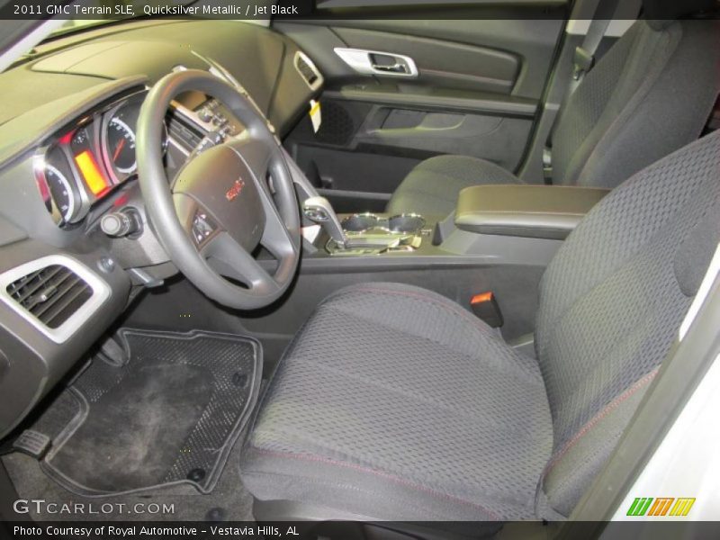 Quicksilver Metallic / Jet Black 2011 GMC Terrain SLE