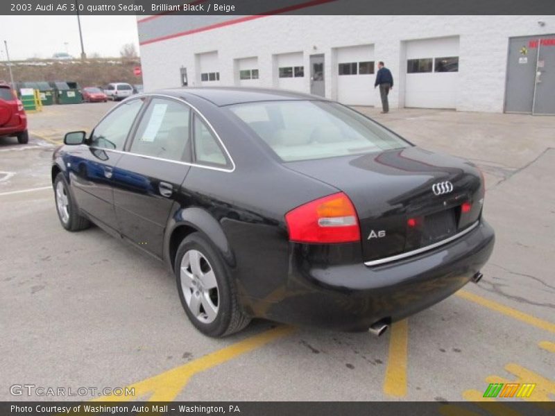  2003 A6 3.0 quattro Sedan Brilliant Black