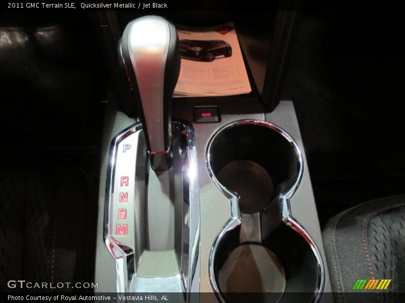 Quicksilver Metallic / Jet Black 2011 GMC Terrain SLE