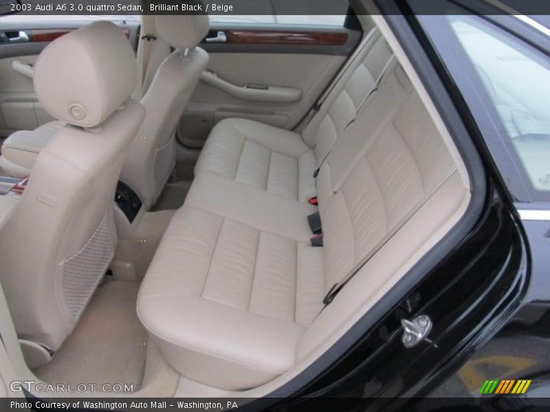  2003 A6 3.0 quattro Sedan Beige Interior