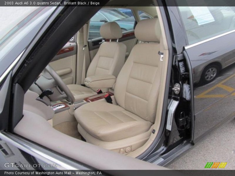  2003 A6 3.0 quattro Sedan Beige Interior