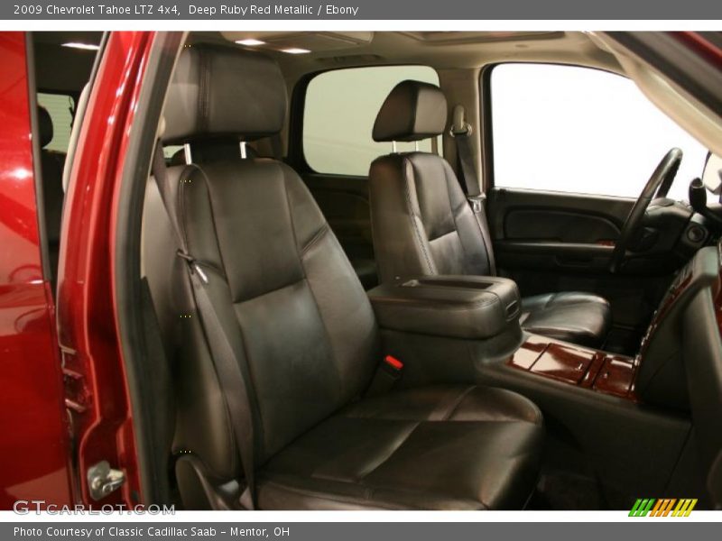 Deep Ruby Red Metallic / Ebony 2009 Chevrolet Tahoe LTZ 4x4